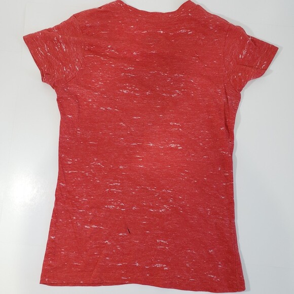 Ladies Cardinals T-Shirt, Red, Size Large, Cap Sleeves - Picture 3 of 7